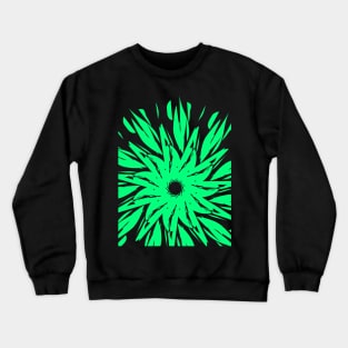 Green mandala art Crewneck Sweatshirt